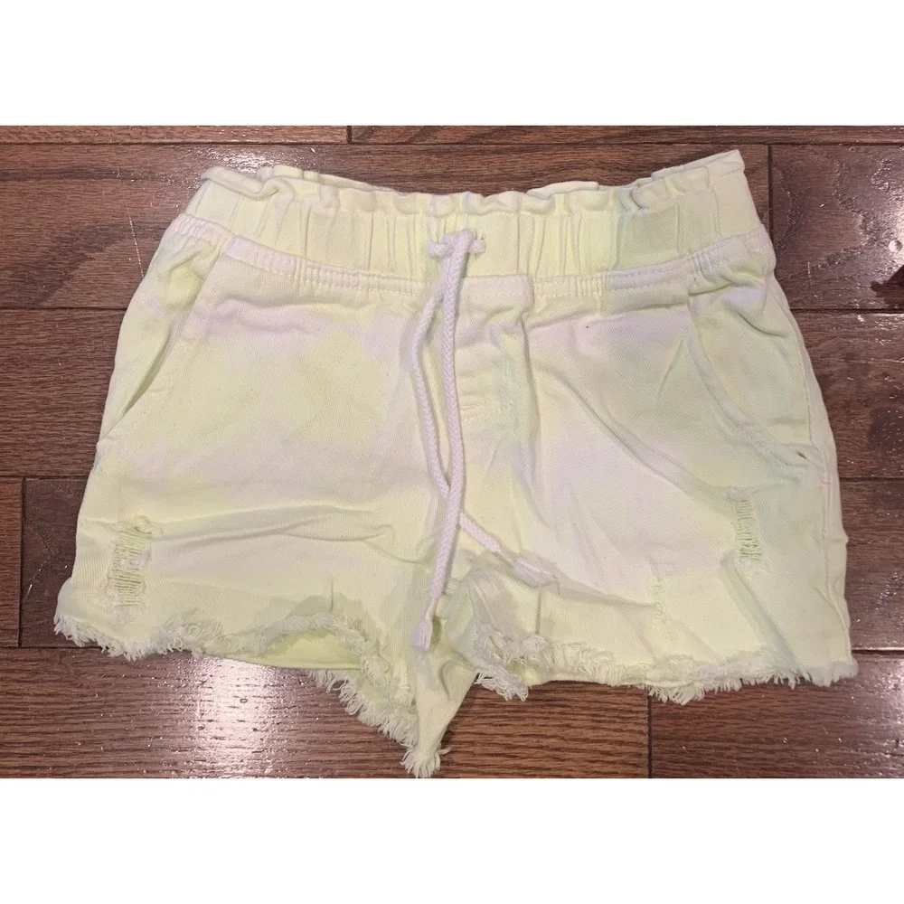 Lot‎ Of 3 Girl's Cat & Jack Capris Sz 6/6x , Justice Shorts Sz 7